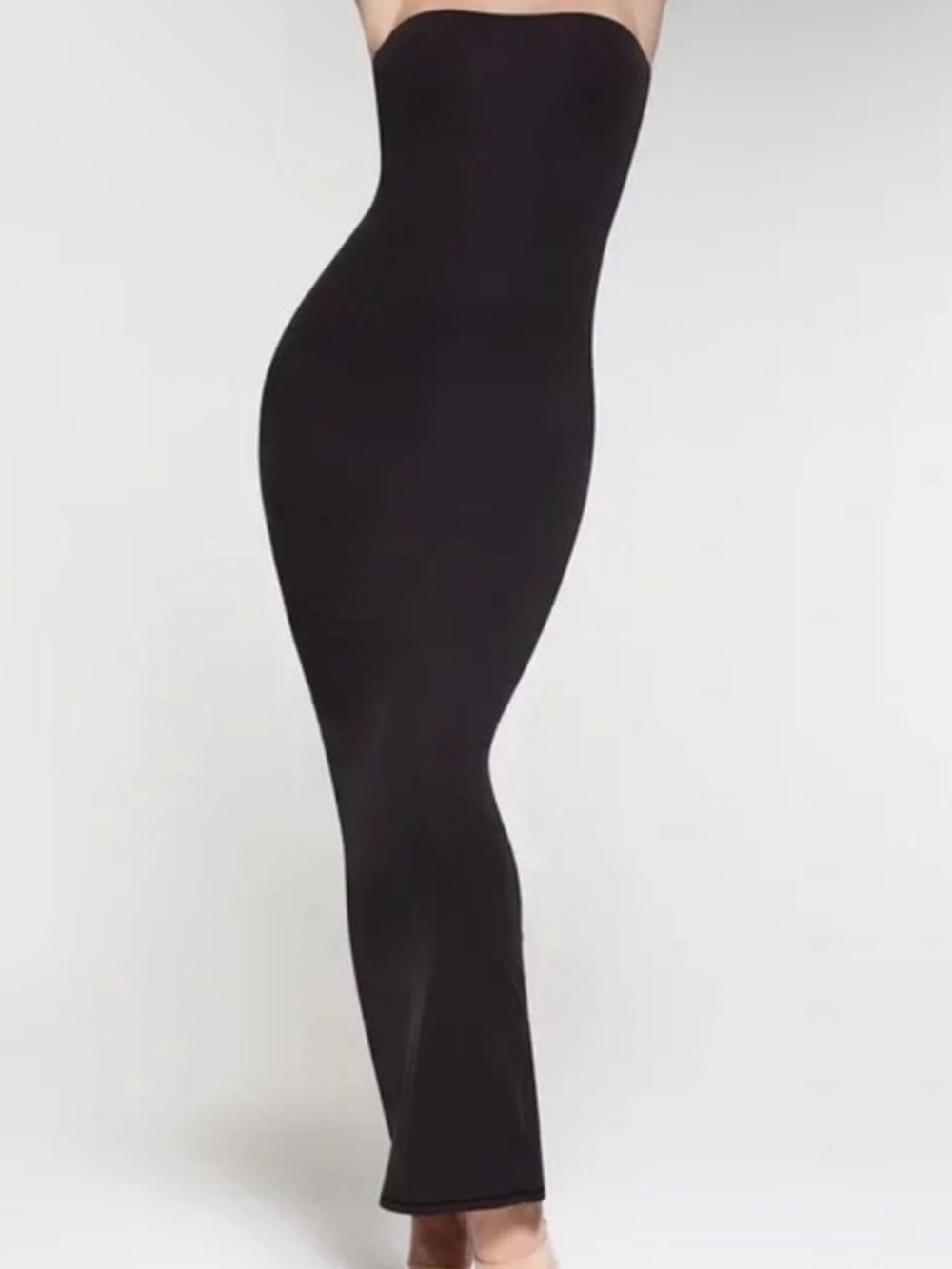 SKIMS Tube Dress Strapless Onix Size XL